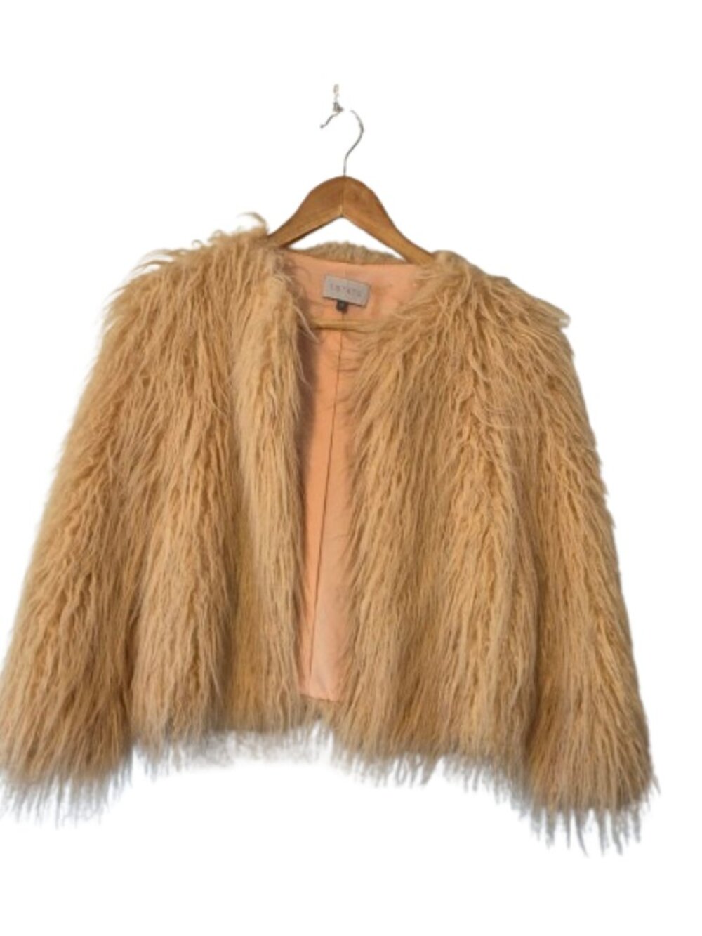 1 State Faux Fur Jacket Size XS